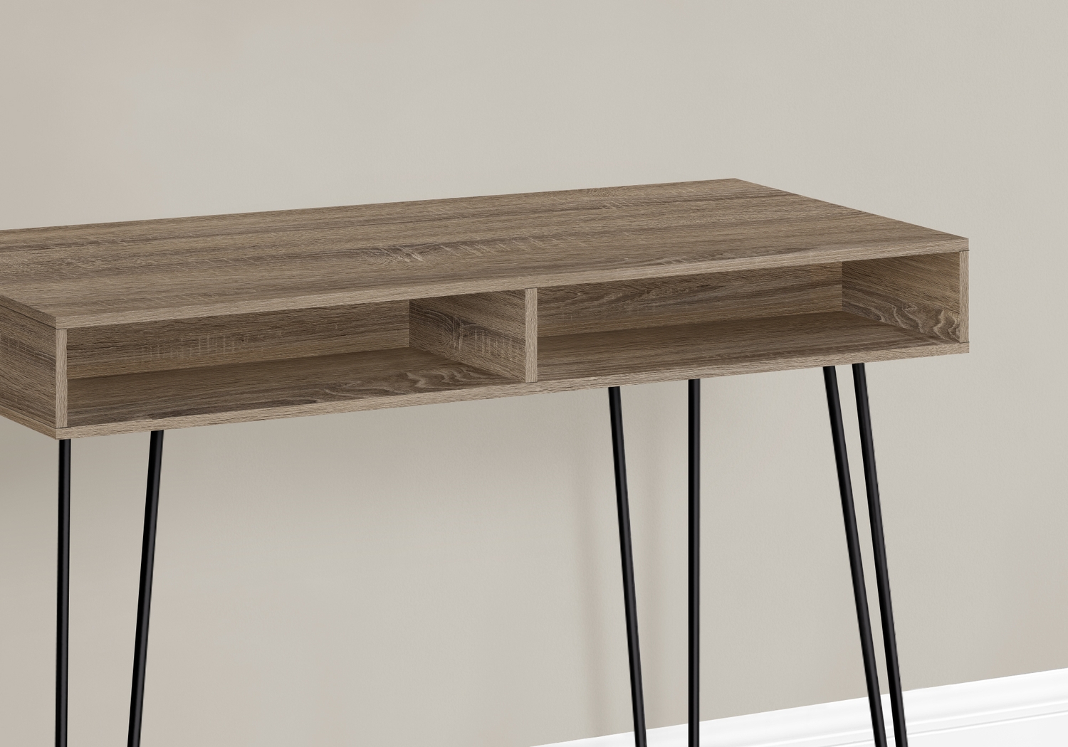 Waterpine Taupe Desk - Thumbnail - Image 2