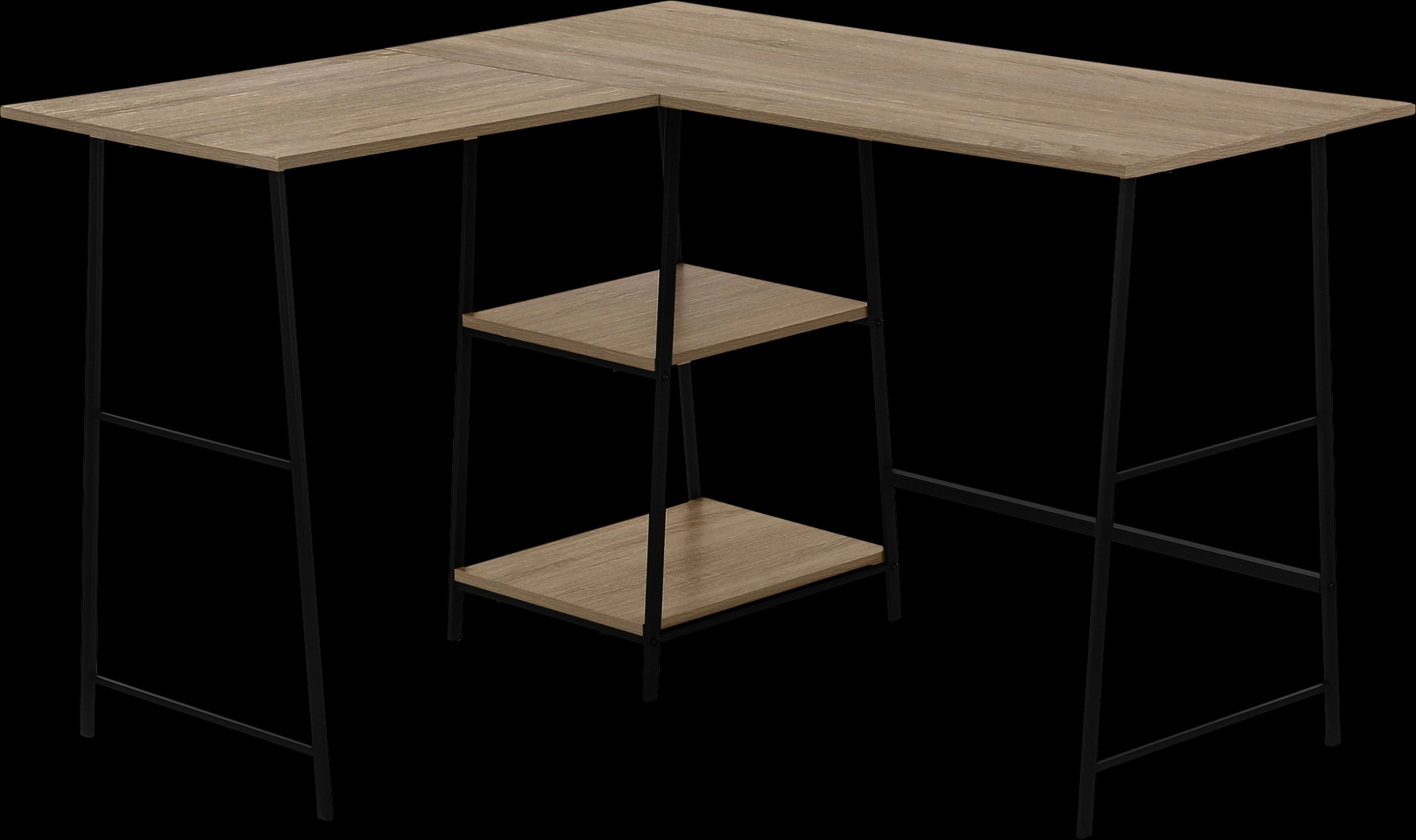 Waterridge Taupe Desk - Thumbnail - Image 1