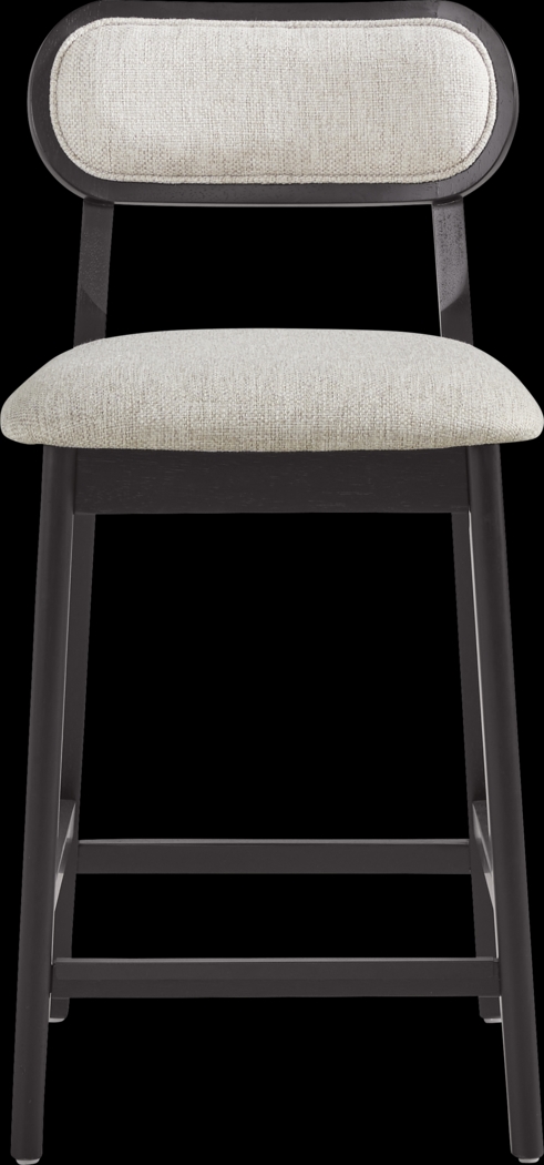 Watertown Black Upholstered Counter Height Stool - Thumbnail - Image 3