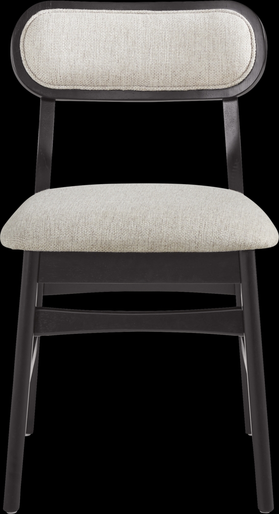 Watertown Black 5 Pc Round Dining Room with Upholstered Chairs - Thumbnail - Image 5