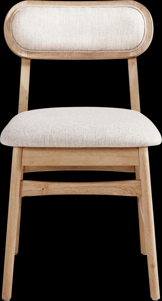 Watertown Natural 5 Pc Round Dining Room with Upholstered Chairs - Thumbnail - Image 5