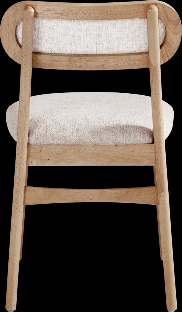 Watertown Natural 5 Pc Round Dining Room with Upholstered Chairs - Thumbnail - Image 6