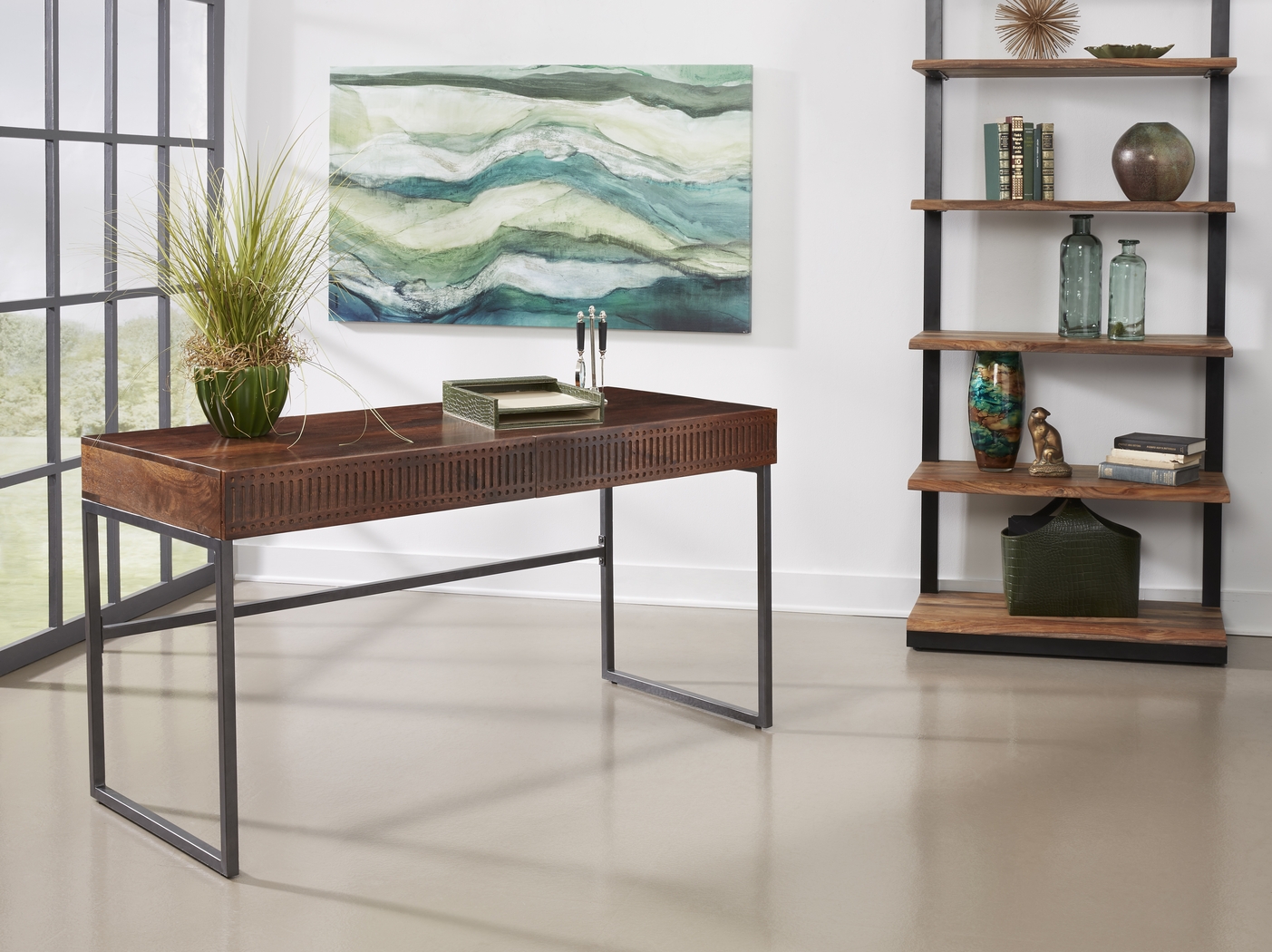 Wathen Brown Desk - Thumbnail - Image 6