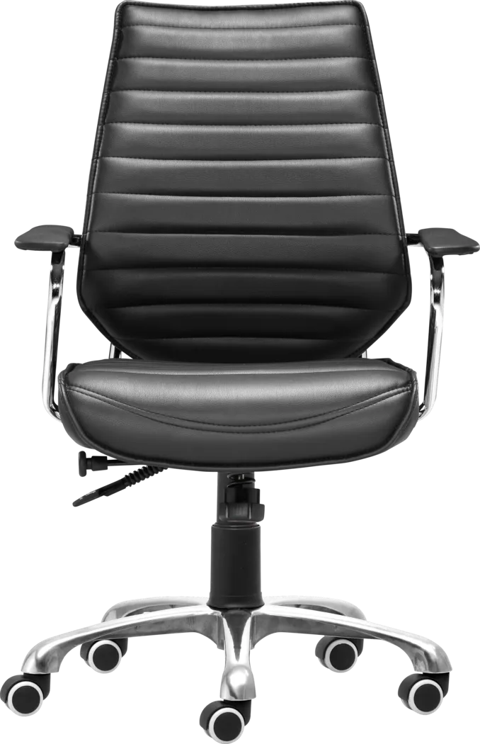 Watova Lane Black Desk Chair - Thumbnail - Image 3