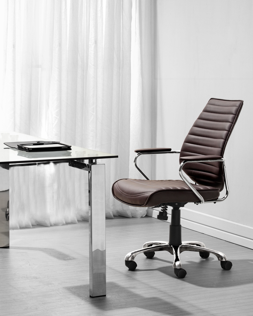 Watova Lane Brown Desk Chair - Thumbnail - Image 2