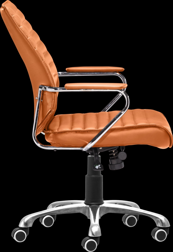 Watova Lane Orange Desk Chair - Thumbnail - Image 2