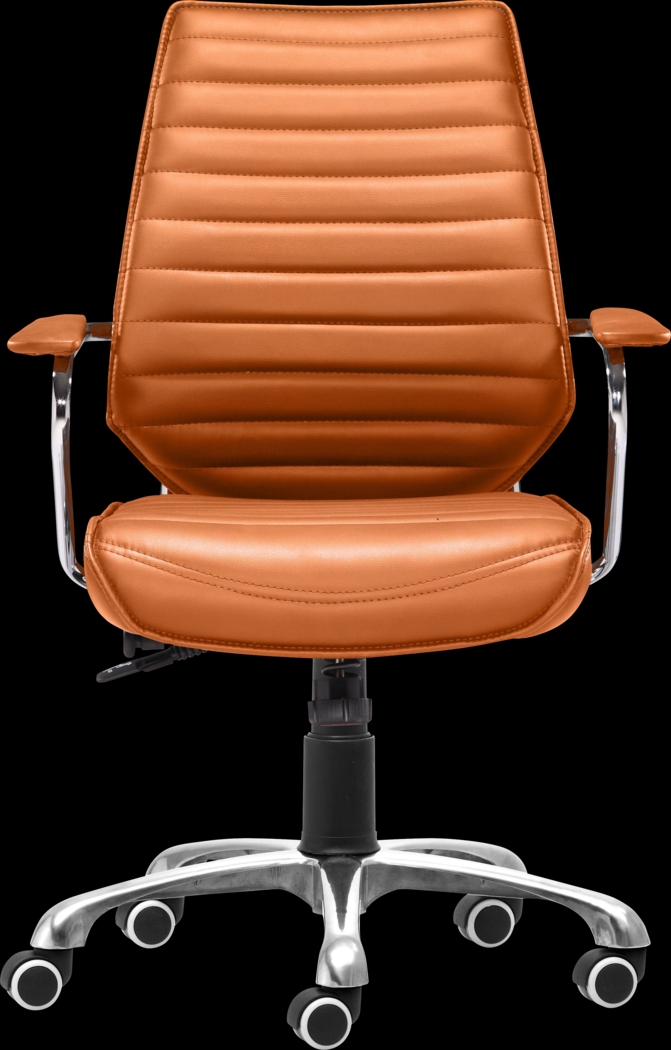 Watova Lane Orange Desk Chair - Thumbnail - Image 3