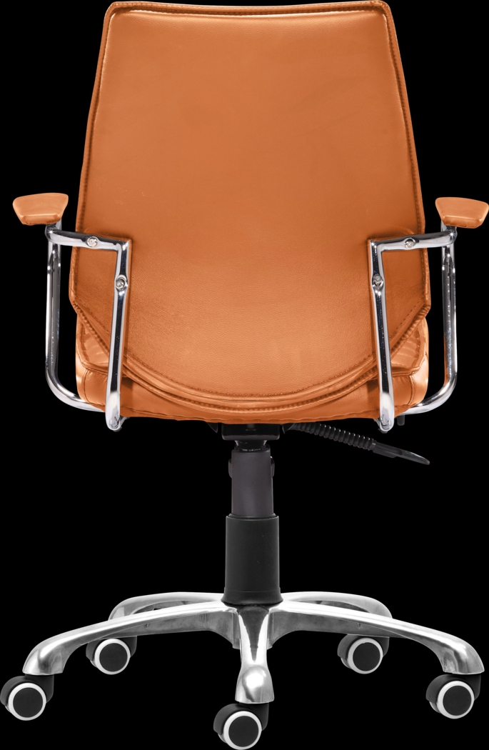 Watova Lane Orange Desk Chair - Thumbnail - Image 4