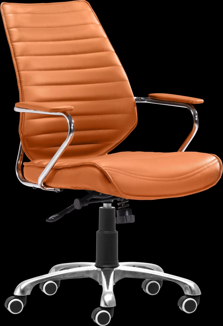 Watova Lane Orange Desk Chair - Thumbnail - Image 1