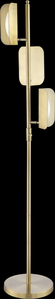 Watrous Alley Brass Floor Lamp - Thumbnail - Image 1
