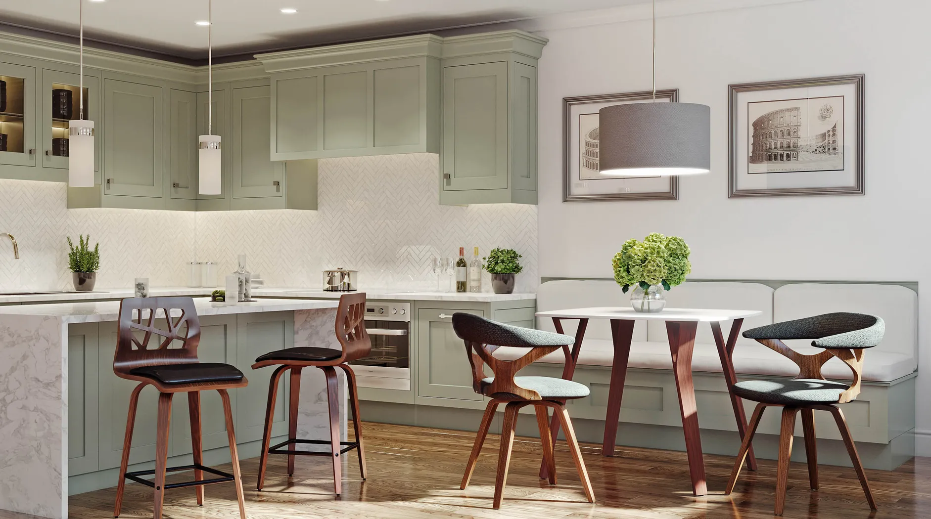 Watsonia Black Counter Height Stool, Set of 2 - Thumbnail - Image 5