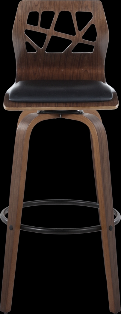 Watsonia Black Swivel Barstool, Set of 2 - Thumbnail - Image 8