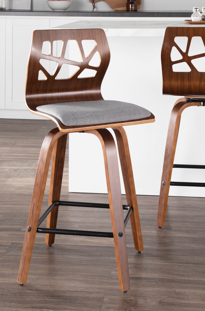 Watsonia Gray Counter Height Stool, Set of 2 - Thumbnail - Image 6