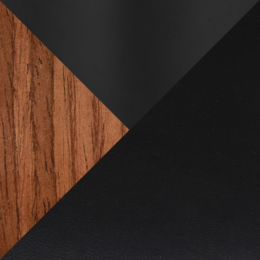 Watsonia II Black Swivel Barstool, Set of 2 - Thumbnail - Image 11