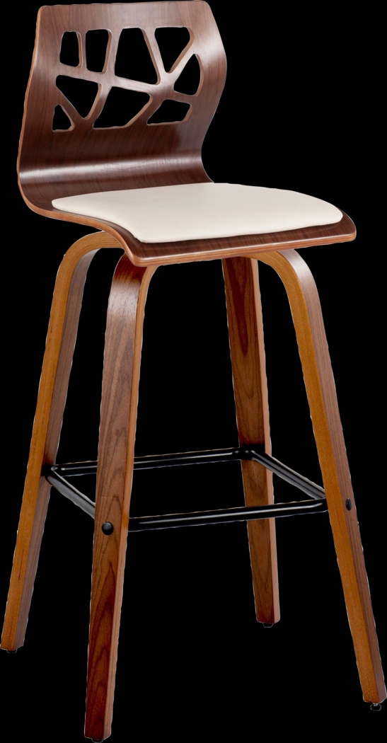 Watsonia II Cream Swivel Barstool, Set of 2 - Thumbnail - Image 6