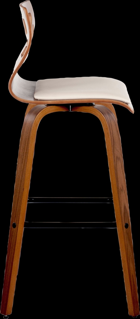 Watsonia II Cream Swivel Barstool, Set of 2 - Thumbnail - Image 7