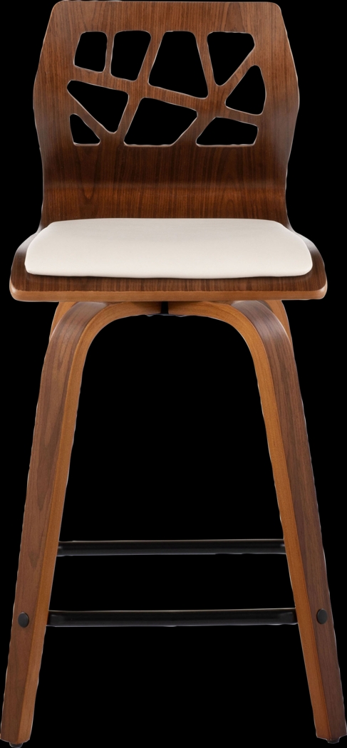 Watsonia II Cream Swivel Counter Height Stool, Set of 2 - Thumbnail - Image 10