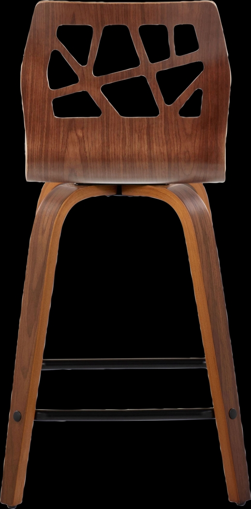 Watsonia II Teal Swivel Counter Height Stool, Set of 2 - Thumbnail - Image 9