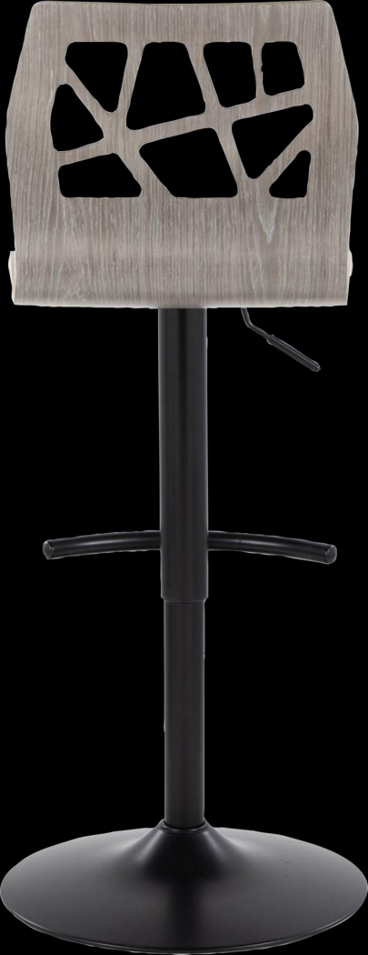 Watsonia III Gray Adjustable Barstool, Set of 2 - Thumbnail - Image 9