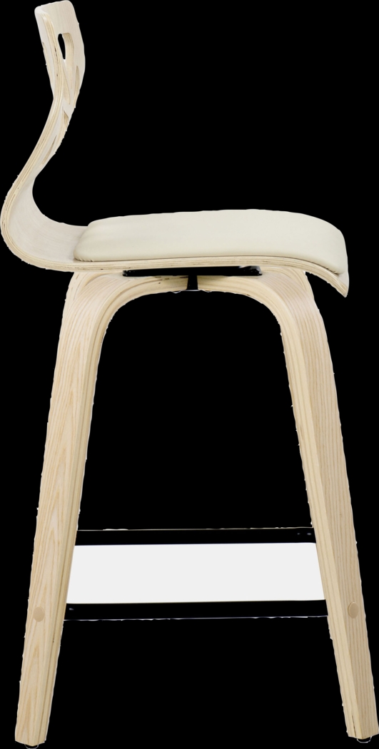 Watsonia III Natural Swivel Counter Height Stool, Set of 2 - Thumbnail - Image 7