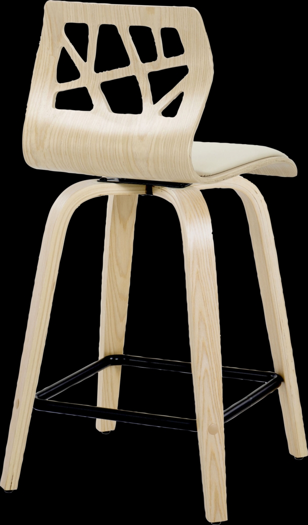 Watsonia III Natural Swivel Counter Height Stool, Set of 2 - Thumbnail - Image 8