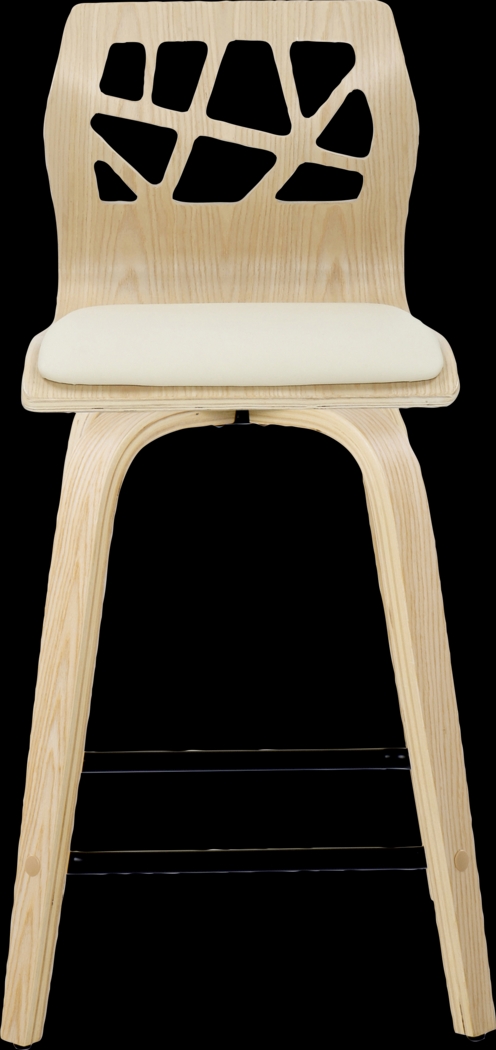 Watsonia III Natural Swivel Counter Height Stool, Set of 2 - Thumbnail - Image 10