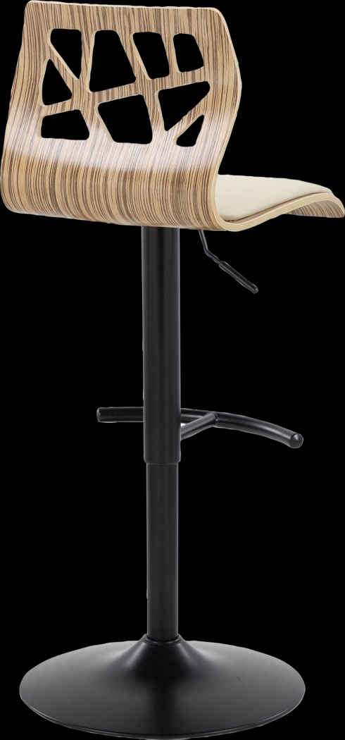 Watsonia IX Cream Adjustable Barstool, Set of 2 - Thumbnail - Image 8