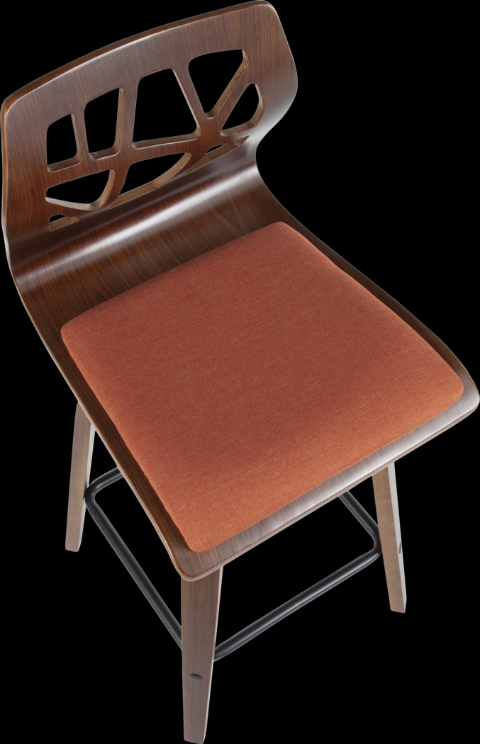 Watsonia Orange Counter Height Stool, Set of 2 - Thumbnail - Image 11