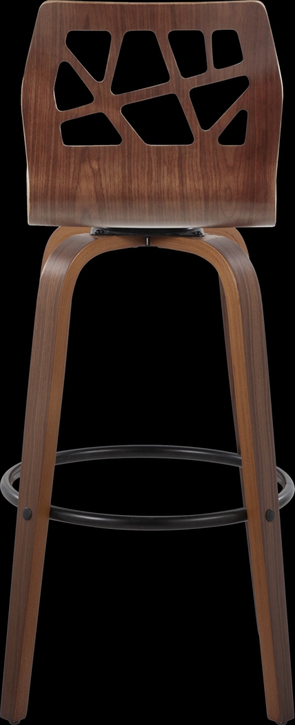 Watsonia Teal Swivel Barstool, Set of 2 - Thumbnail - Image 7