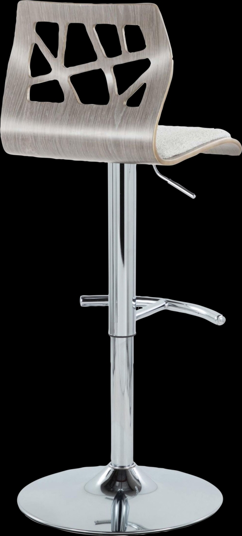 Watsonia V Gray Adjustable Barstool, Set of 2 - Thumbnail - Image 8