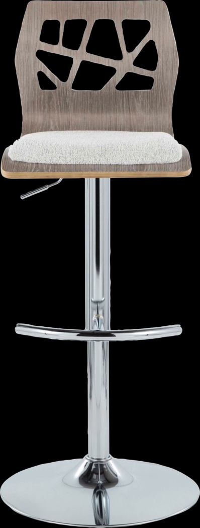 Watsonia V Gray Adjustable Barstool, Set of 2 - Thumbnail - Image 10