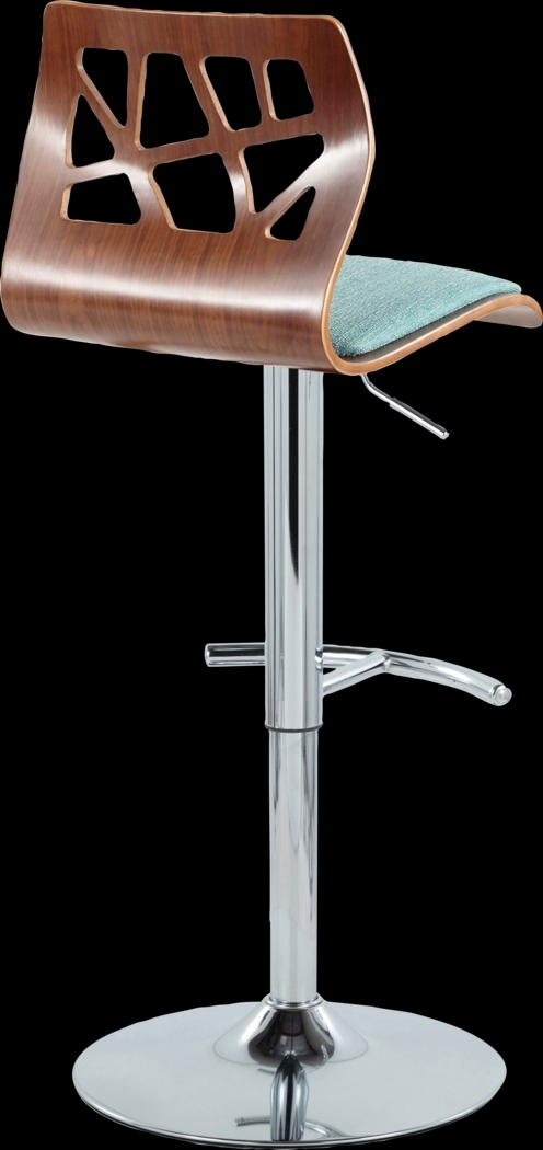 Watsonia VI Teal Adjustable Barstool, Set of 2 - Thumbnail - Image 8