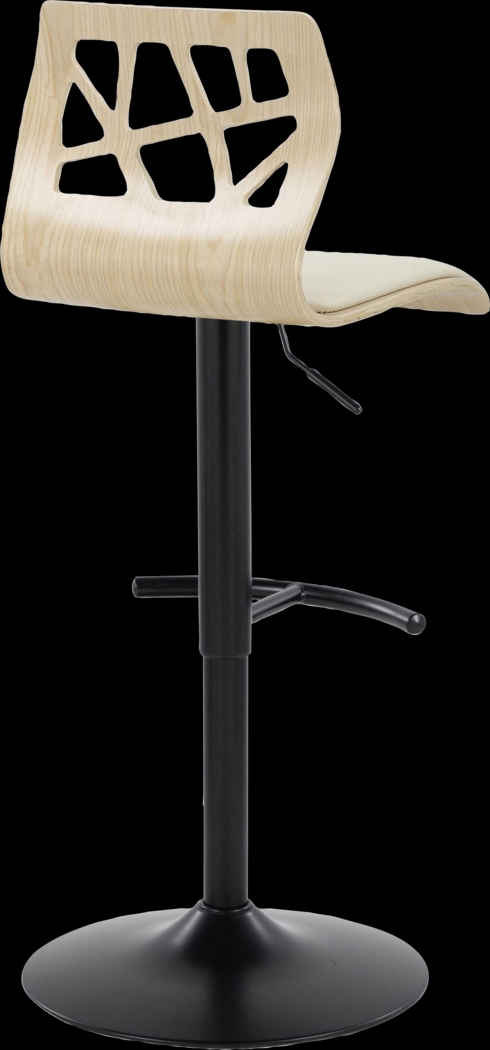 Watsonia VII Cream Adjustable Barstool, Set of 2 - Thumbnail - Image 8