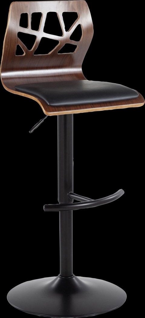 Watsonia VIII Black Adjustable Barstool, Set of 2 - Thumbnail - Image 6