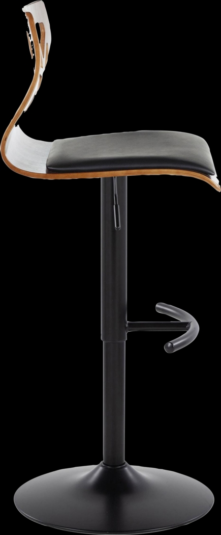 Watsonia VIII Black Adjustable Barstool, Set of 2 - Thumbnail - Image 7