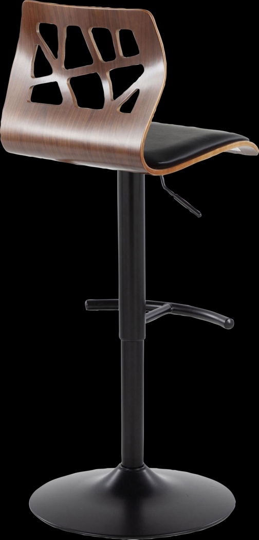 Watsonia VIII Black Adjustable Barstool, Set of 2 - Thumbnail - Image 8