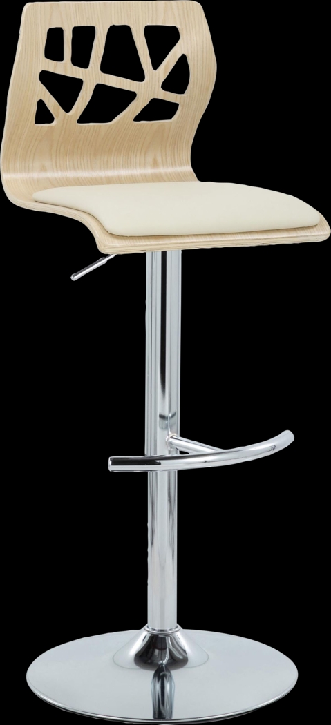 Watsonia X Cream Adjustable Barstool, Set of 2 - Thumbnail - Image 6