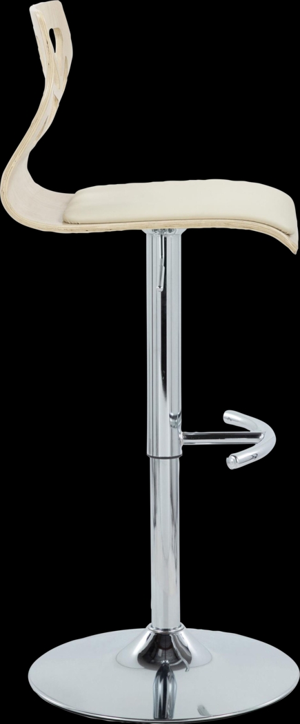 Watsonia X Cream Adjustable Barstool, Set of 2 - Thumbnail - Image 7