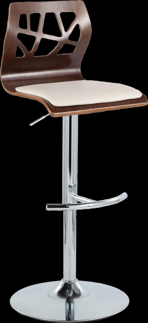 Watsonia XI Cream Adjustable Barstool, Set of 2 - Thumbnail - Image 6