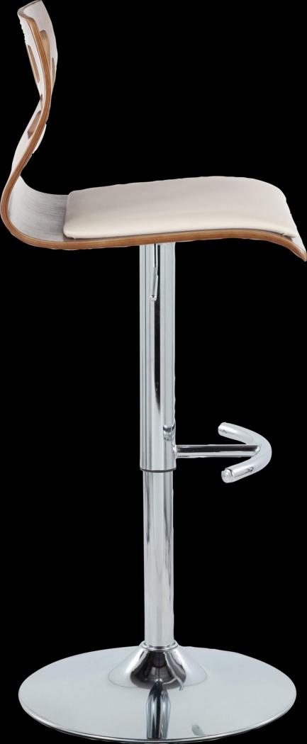 Watsonia XI Cream Adjustable Barstool, Set of 2 - Thumbnail - Image 7