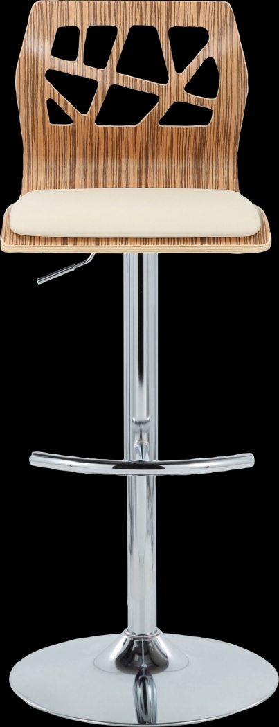 Watsonia XII Cream Adjustable Barstool, Set of 2 - Thumbnail - Image 10