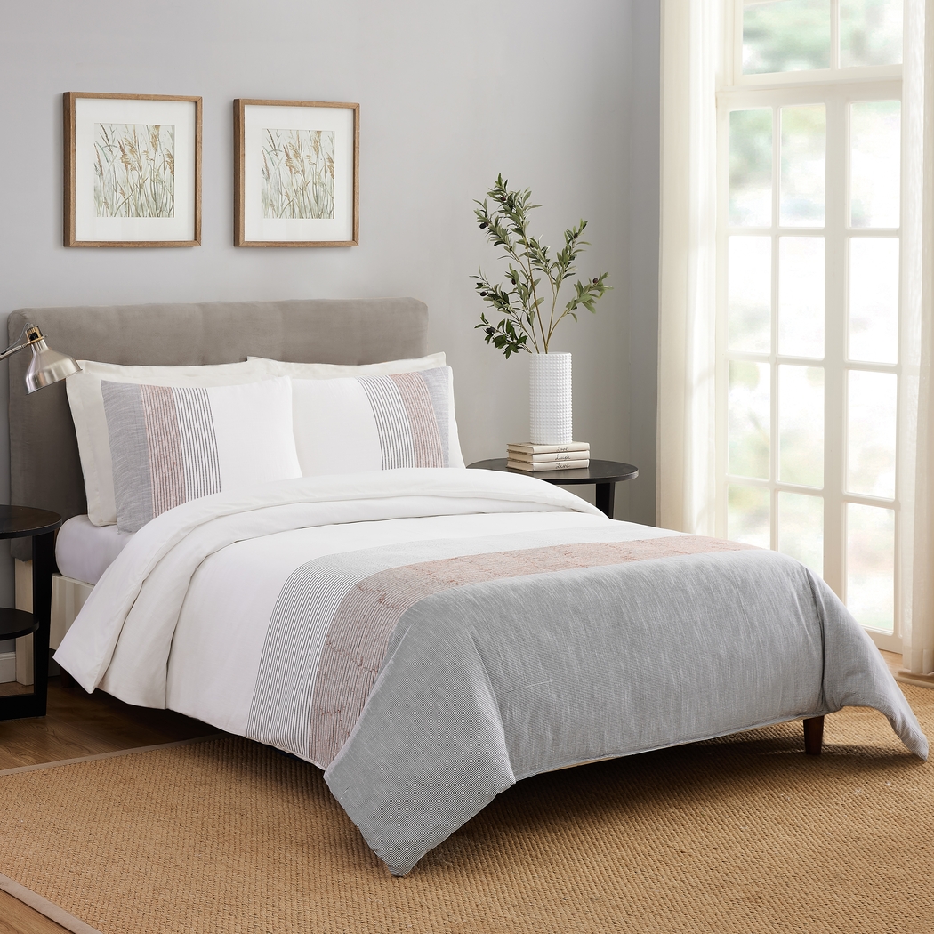 Watsonwood Gray King 3 Pc Duvet Set - Thumbnail - Image 2