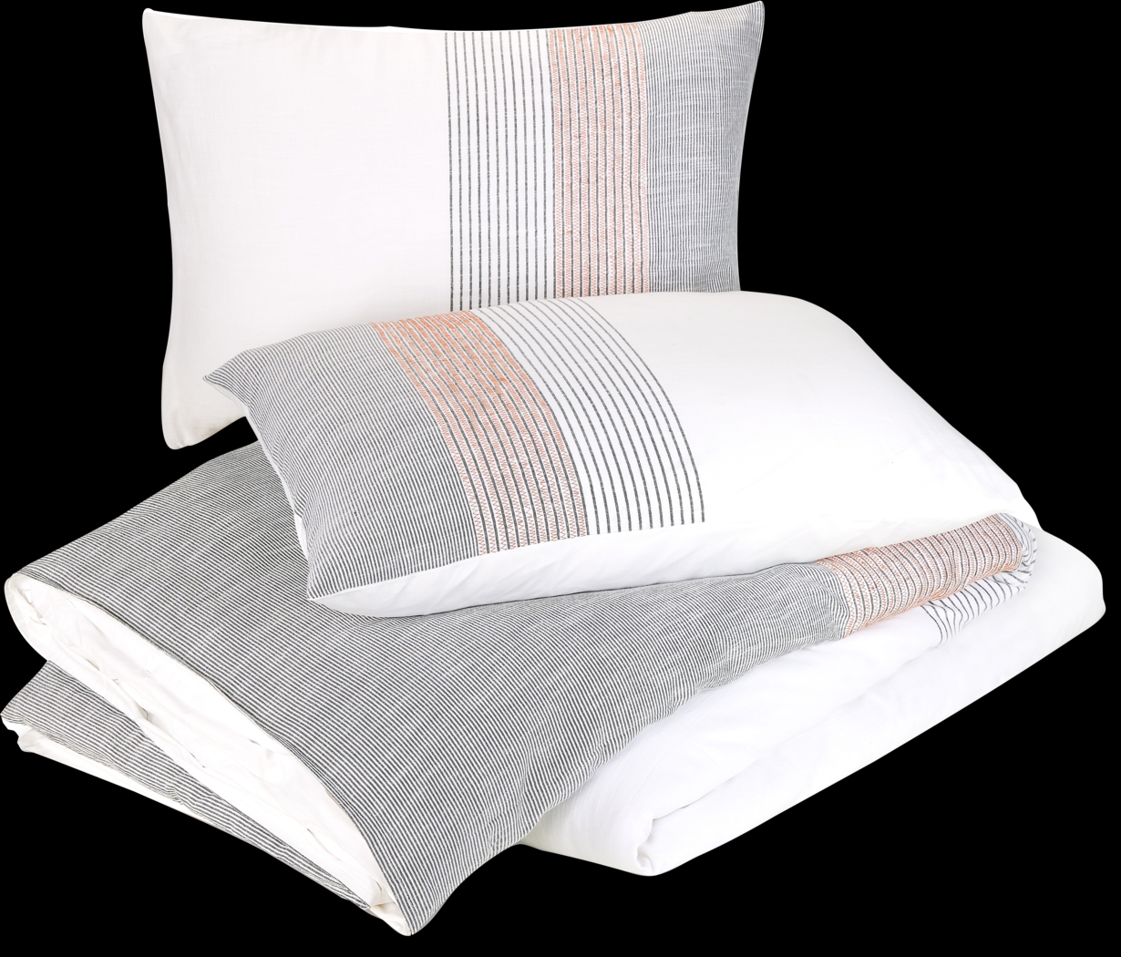 Watsonwood Gray King 3 Pc Duvet Set - Thumbnail - Image 4