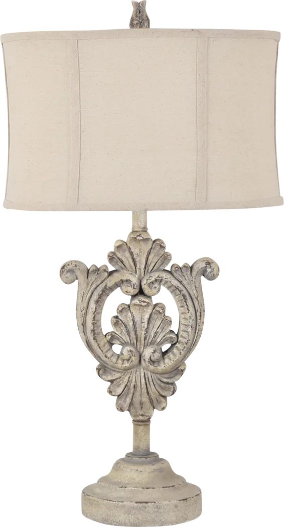 Watt Bend Cream Table Lamps, Set of 2 - Thumbnail - Image 2