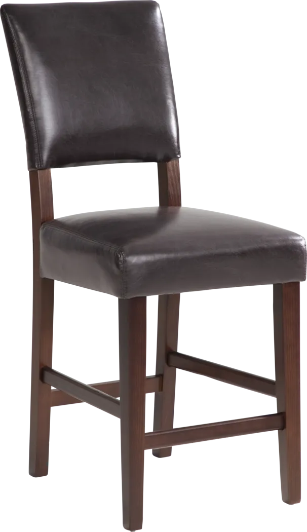 Watterson Brown Counter Height Stool - Thumbnail - Image 1