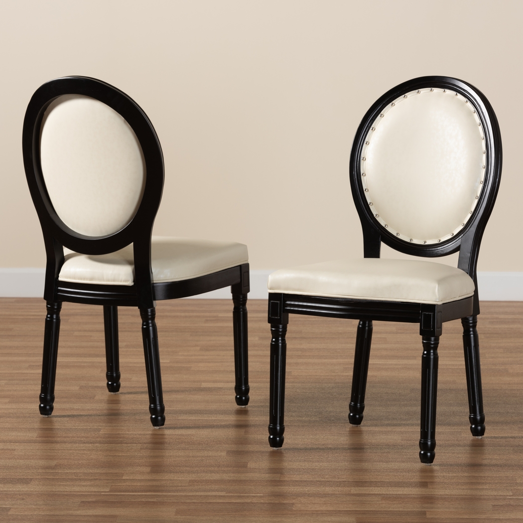 Wauchope Black Side Chair, Set of 2 - Thumbnail - Image 2