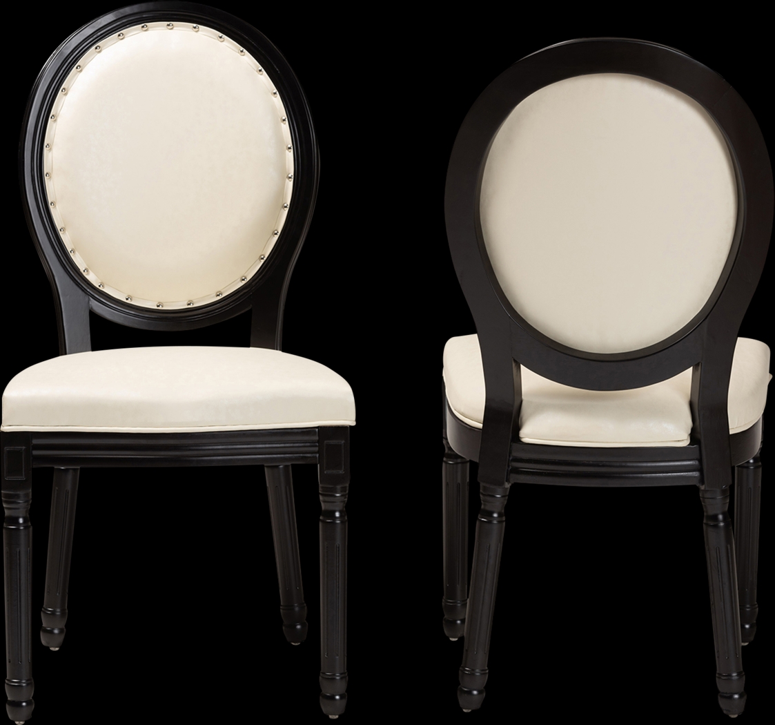 Wauchope Black Side Chair, Set of 2 - Thumbnail - Image 4