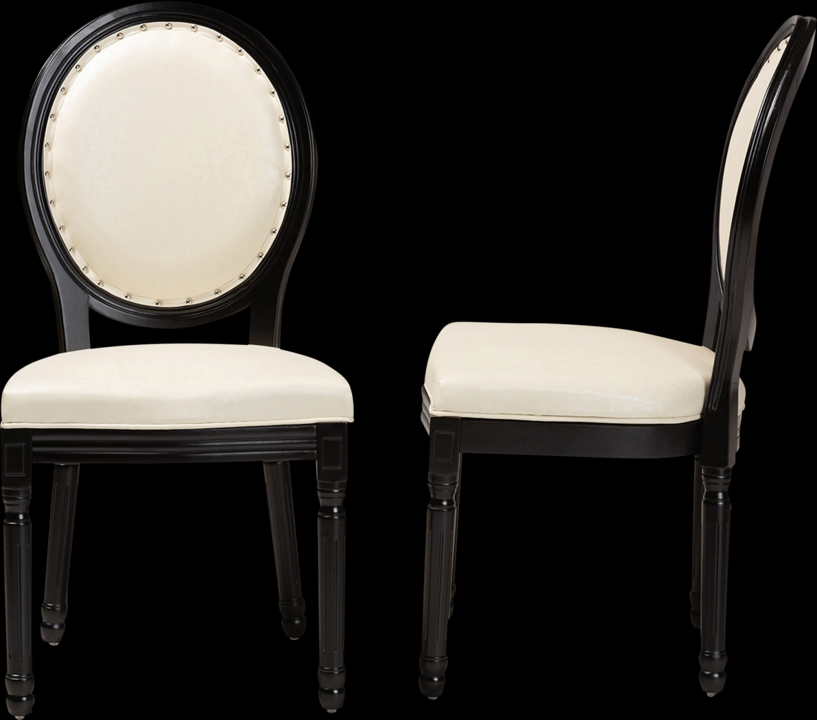 Wauchope Black Side Chair, Set of 2 - Thumbnail - Image 5