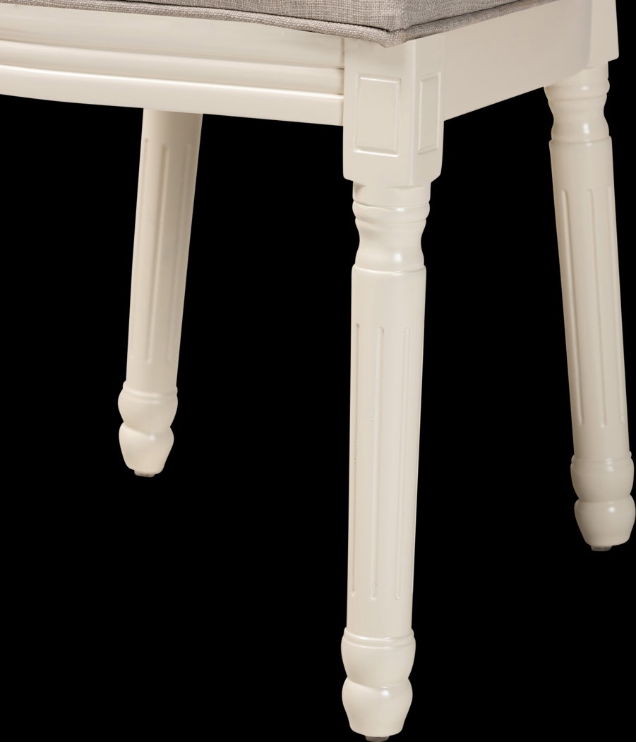 Wauchope White Side Chair, Set of 2 - Thumbnail - Image 7