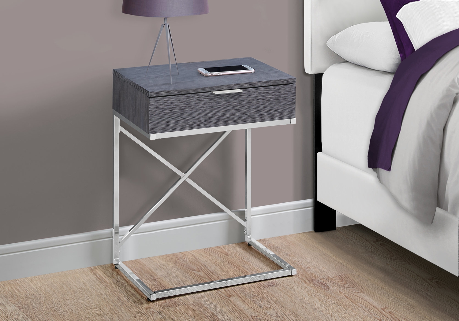 Wauford Charcoal Accent Table - Thumbnail - Image 3
